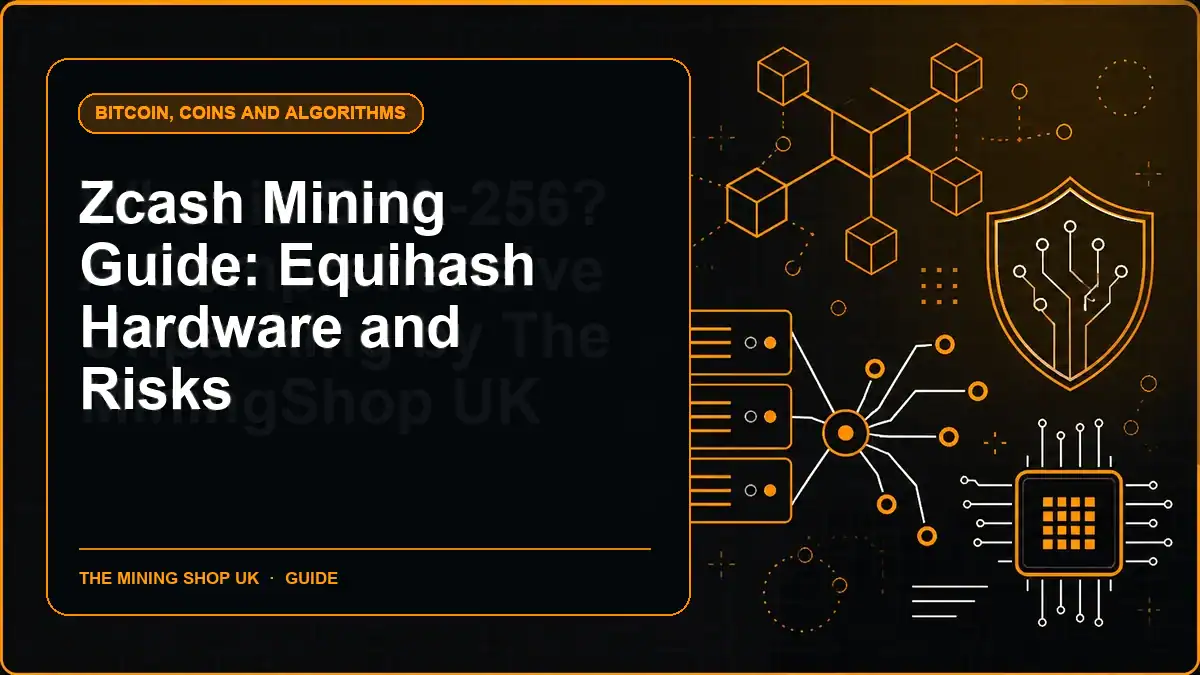 Zcash Mining Guide: Equihash Hardware and Risks illustrated guide cover