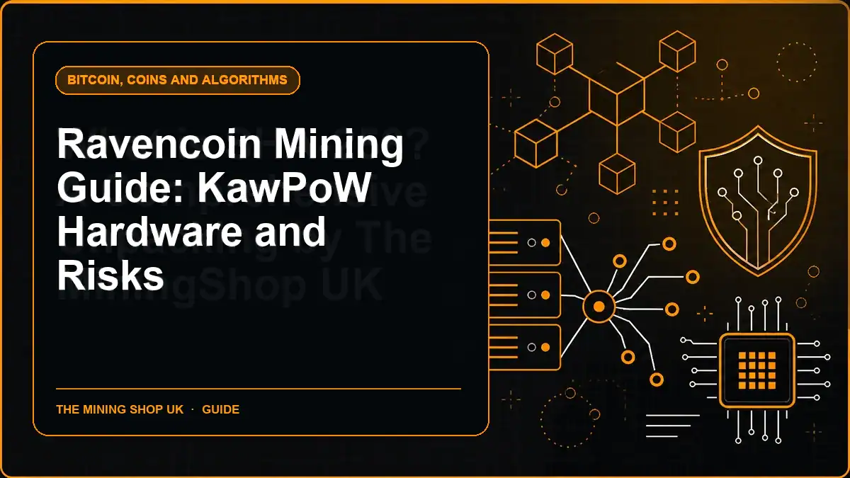 Ravencoin Mining Guide: KawPoW Hardware and Risks illustrated guide cover