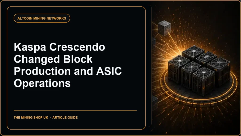 Kaspa Crescendo mining guide cover