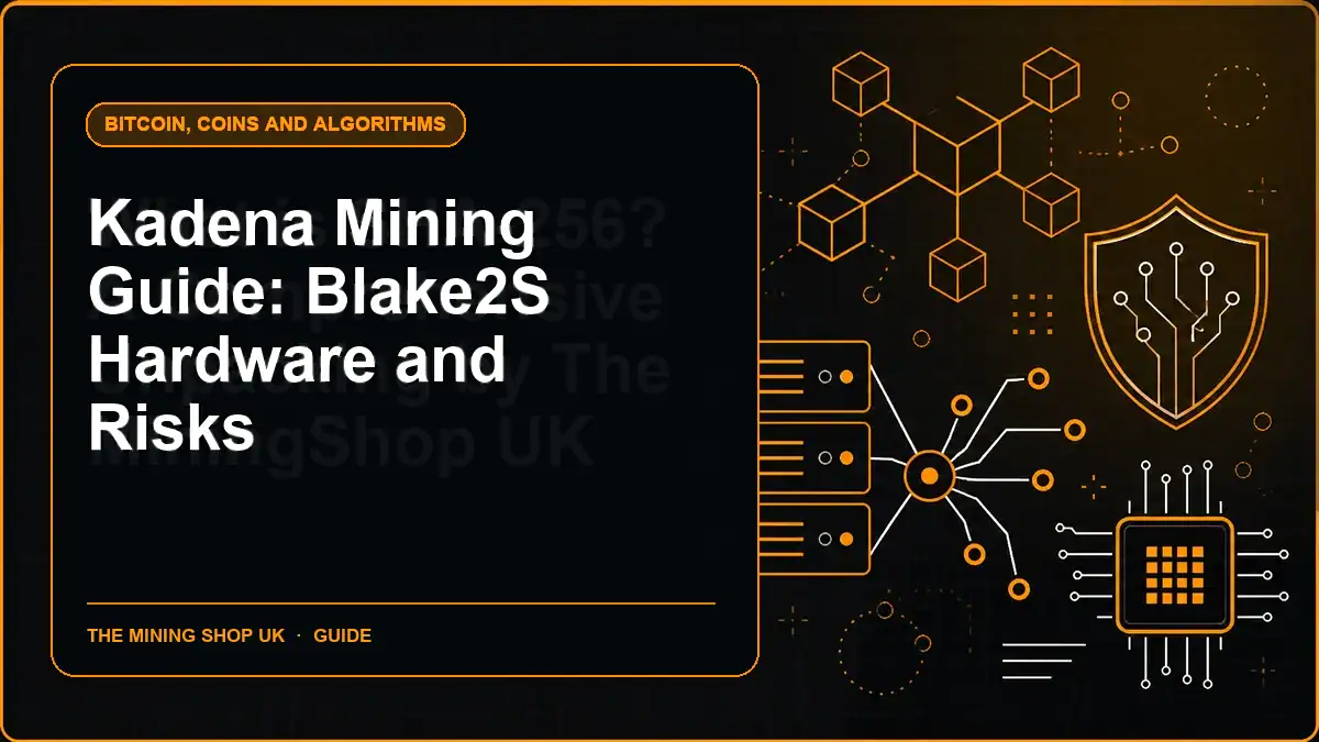 Kadena Mining Guide: Blake2S Hardware and Risks illustrated guide cover