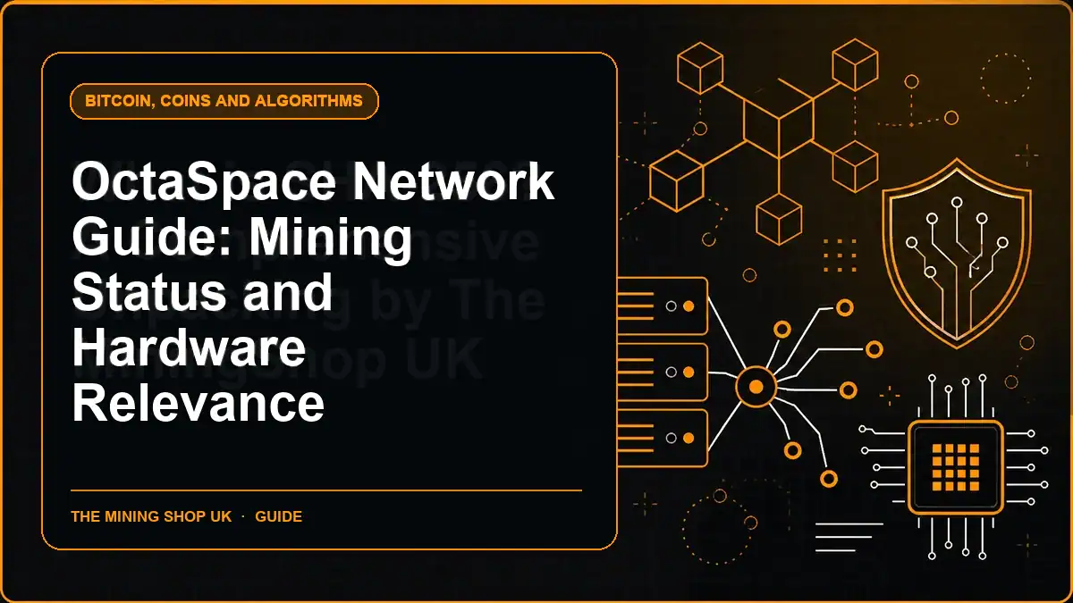 OctaSpace Network Guide: Mining Status and Hardware Relevance illustrated guide cover