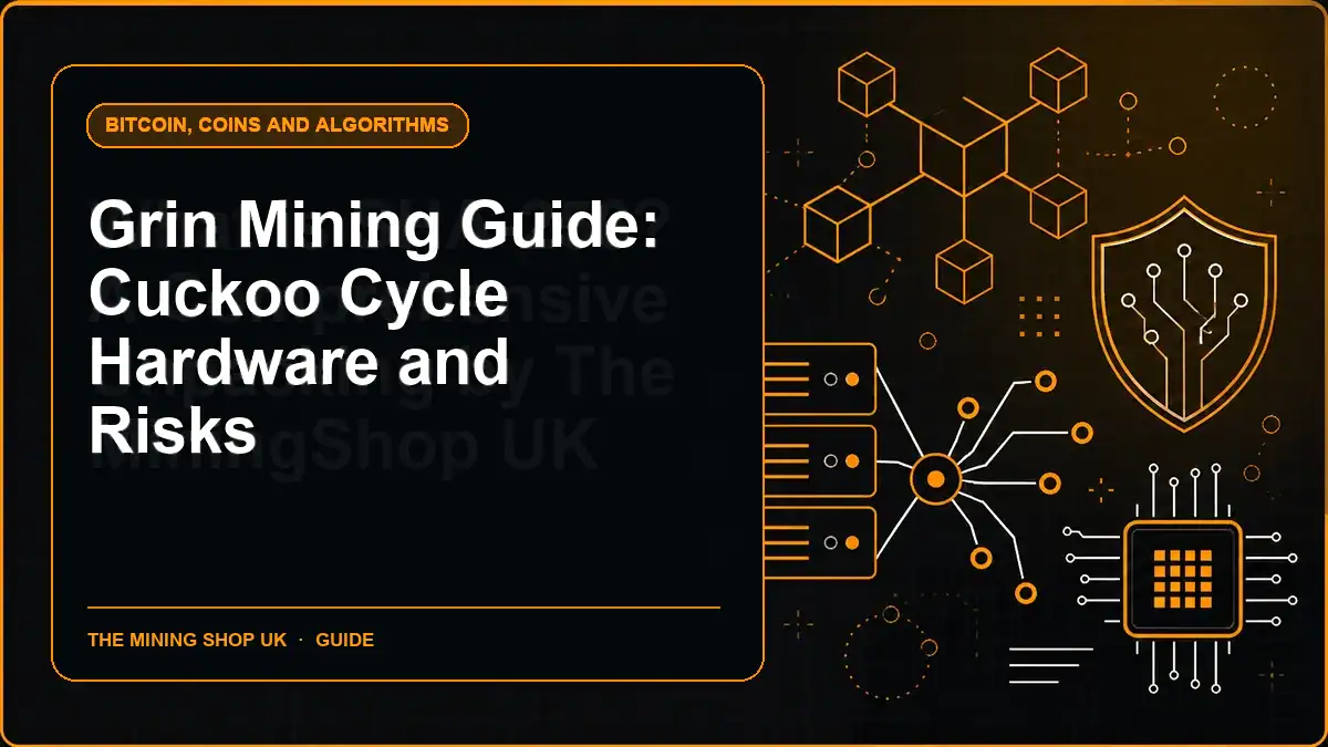 Grin Mining Guide: Cuckoo Cycle Hardware and Risks illustrated guide cover