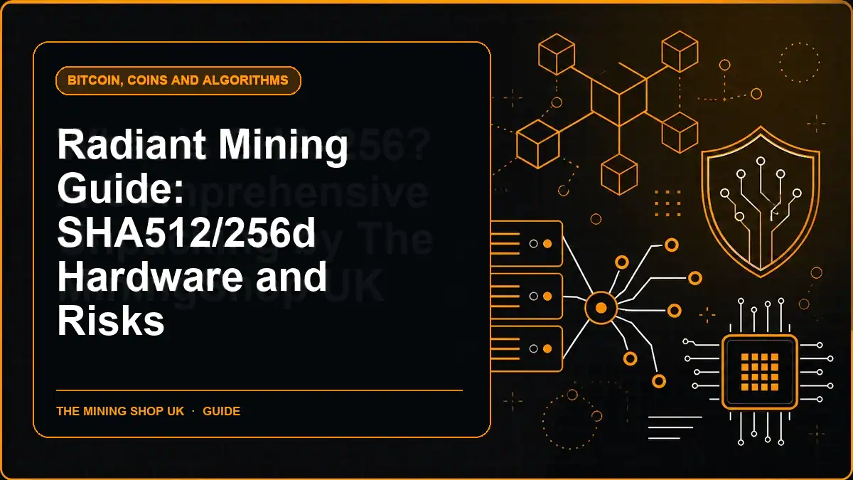 Radiant Mining Guide: SHA512/256d Hardware and Risks illustrated guide cover