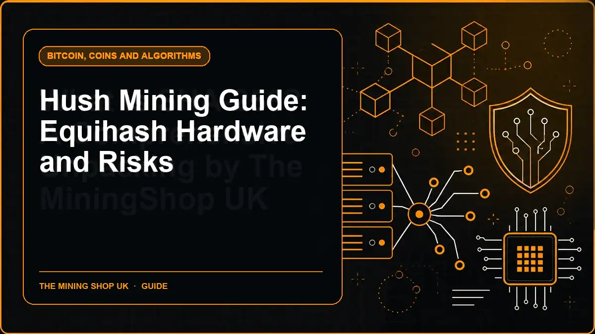 Hush Mining Guide: Equihash Hardware and Risks illustrated guide cover