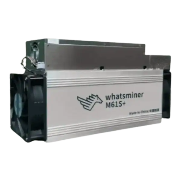 MicroBT Whatsminer M61S+ 220Th SHA-256 Bitcoin Miner — main product view