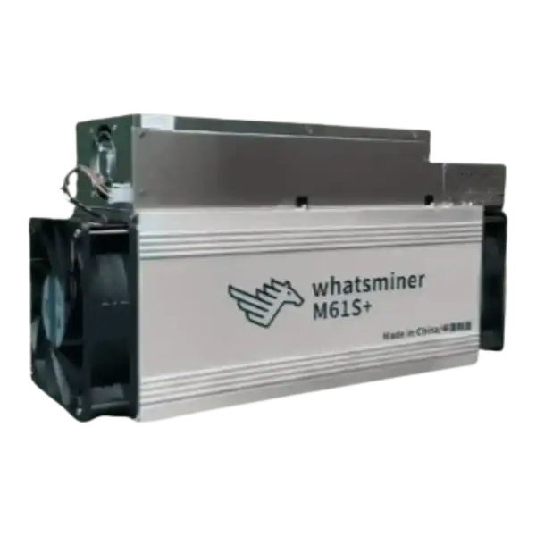 MicroBT Whatsminer M61S+ 244Th SHA-256 Bitcoin Miner — main product view