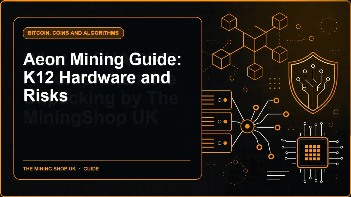 Aeon Mining Guide: K12 Hardware and Risks illustrated guide cover