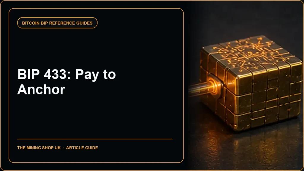 BIP 433 Pay to Anchor (P2A) guide cover