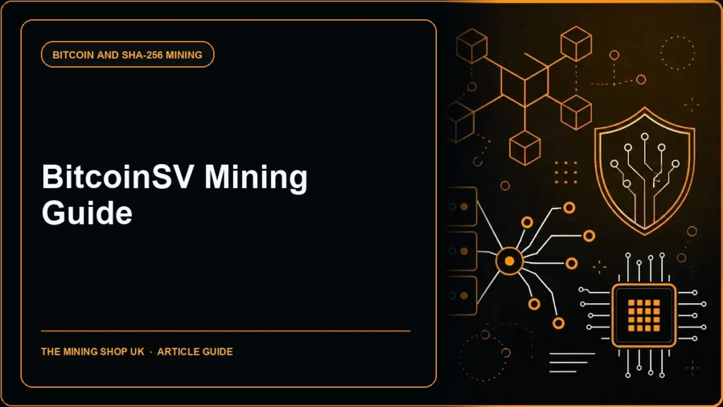 BitcoinSV mining guide cover