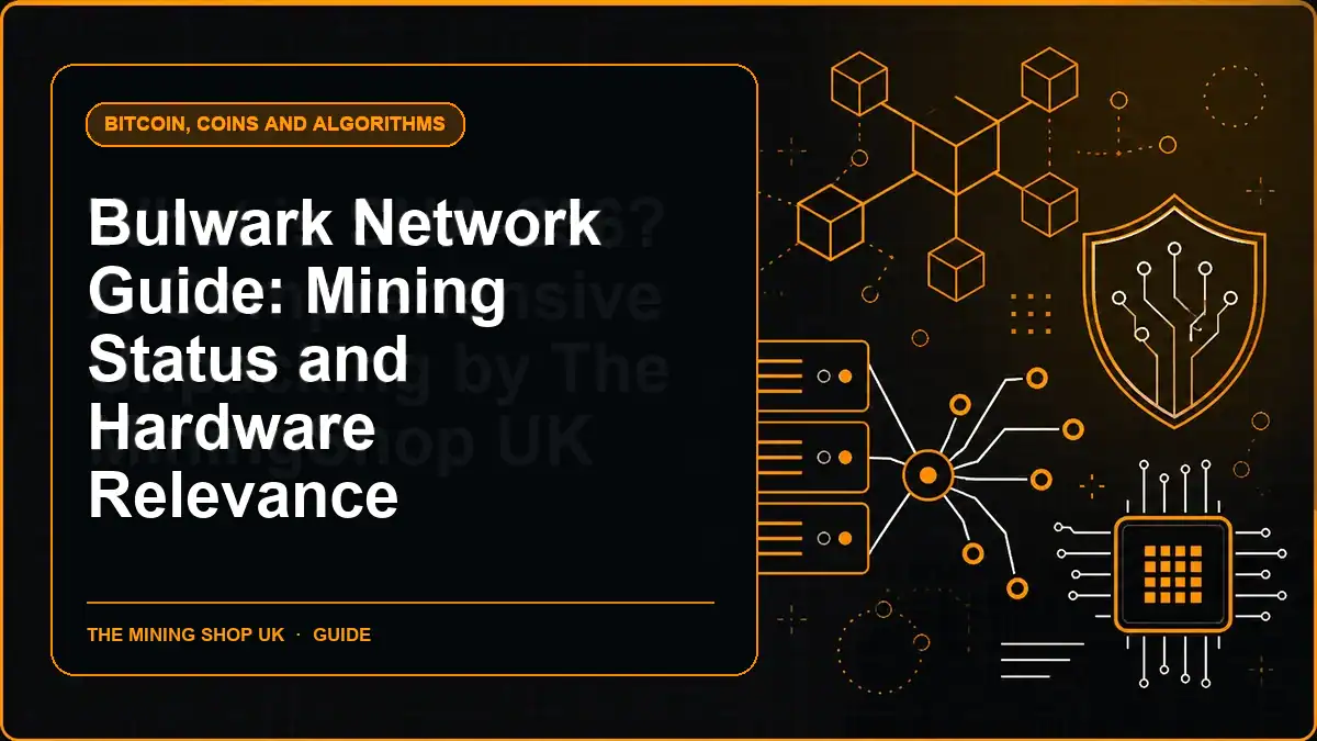 Bulwark Network Guide: Mining Status and Hardware Relevance illustrated guide cover