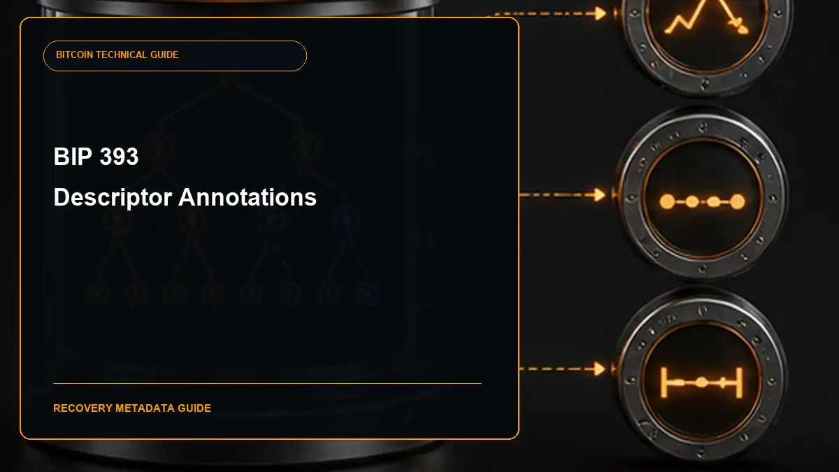 BIP 393 Output Script Descriptor Annotations guide cover