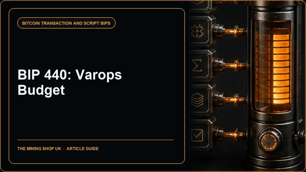 BIP 440 Varops Budget For Script Runtime Constraint guide cover
