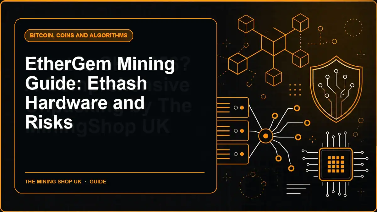 EtherGem Mining Guide: Ethash Hardware and Risks illustrated guide cover