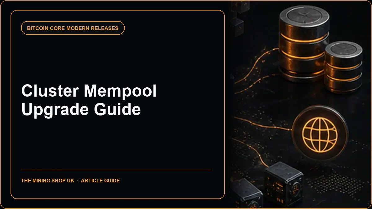 Bitcoin Core 31.0 Release: Cluster Mempool Upgrade Guide