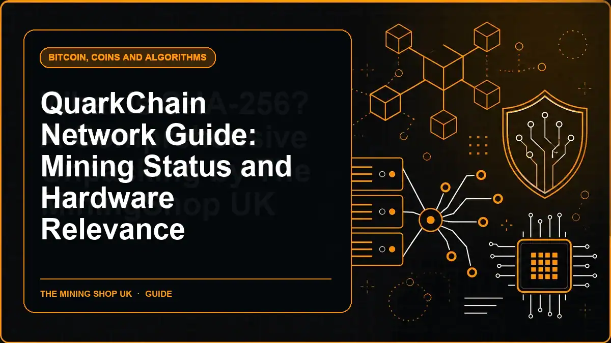 QuarkChain Network Guide: Mining Status and Hardware Relevance illustrated guide cover