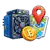 Map pin location icon