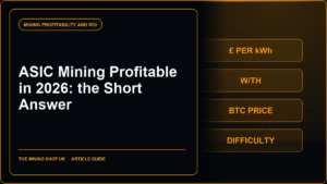is ASIC mining profitable guide cover