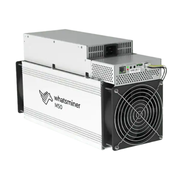 MicroBT Whatsminer M50 108Th SHA-256 Bitcoin Miner - main image