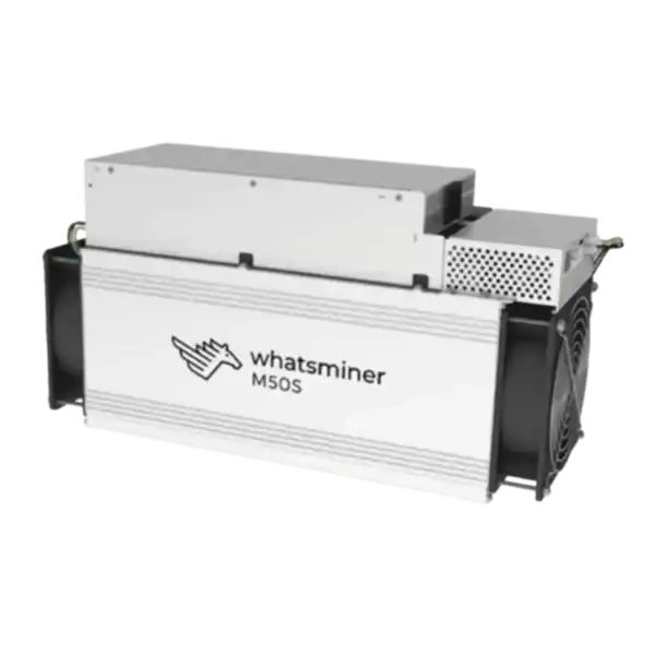 MicroBT Whatsminer M50S 124Th SHA-256 Bitcoin Miner