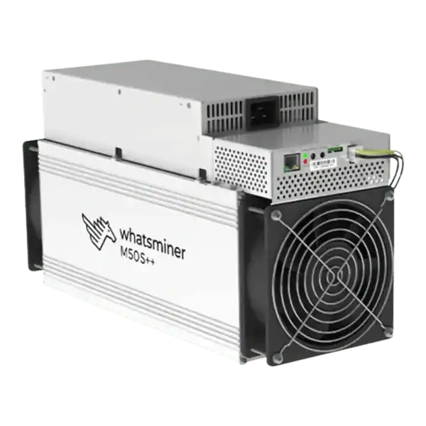 MicroBT Whatsminer M50S++ 148Th SHA-256 Bitcoin Miner