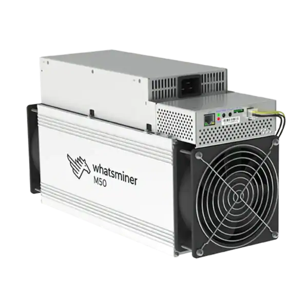 MicroBT Whatsminer M50S+ 144Th SHA-256 Bitcoin Miner