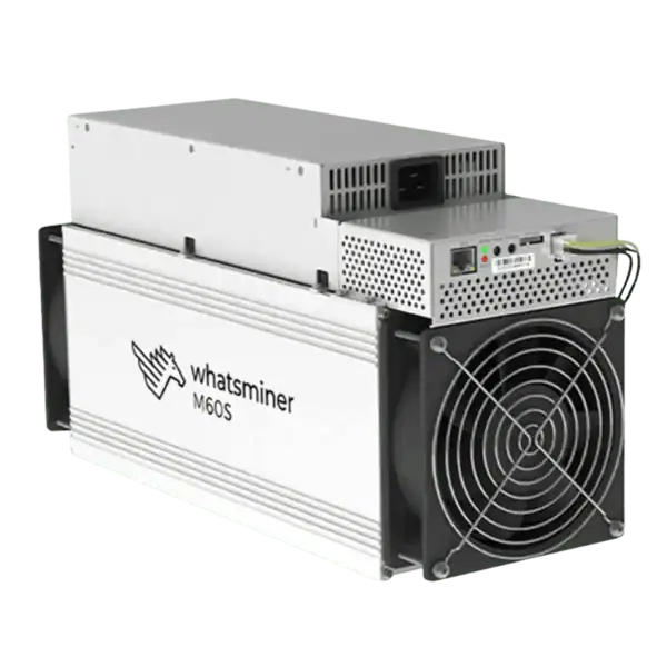 MicroBT Whatsminer M60S 186Th SHA-256 Bitcoin Miner - main image