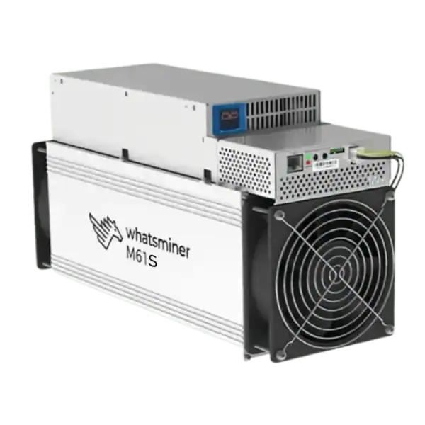 MicroBT Whatsminer M61S 218Th SHA-256 Bitcoin Miner