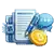 Notepad and pen icon