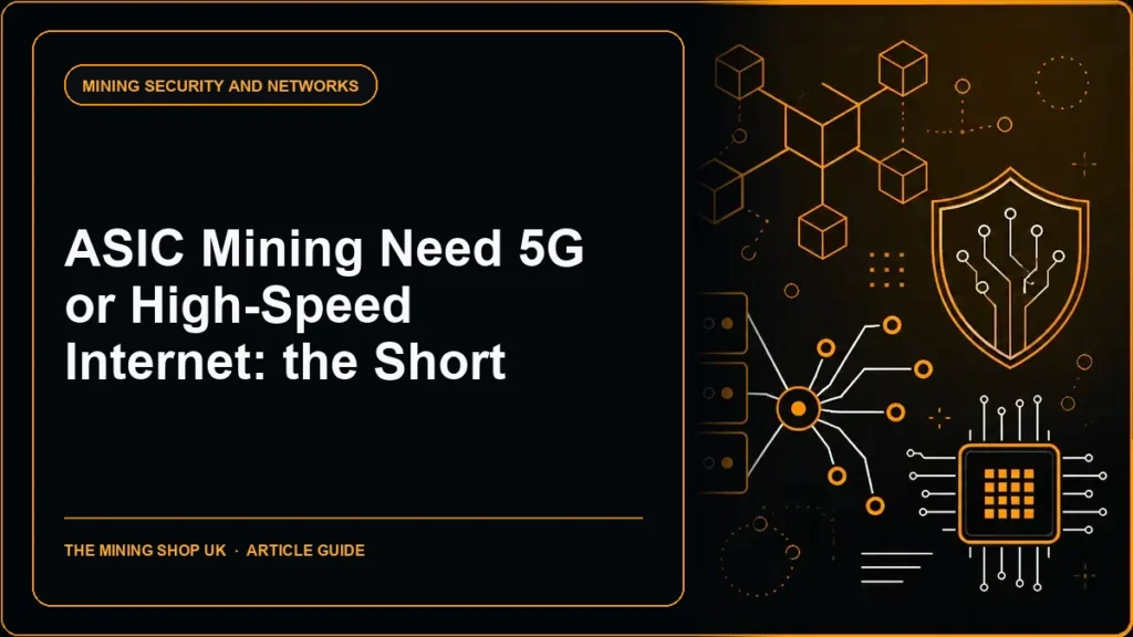 does ASIC mining need 5G guide cover