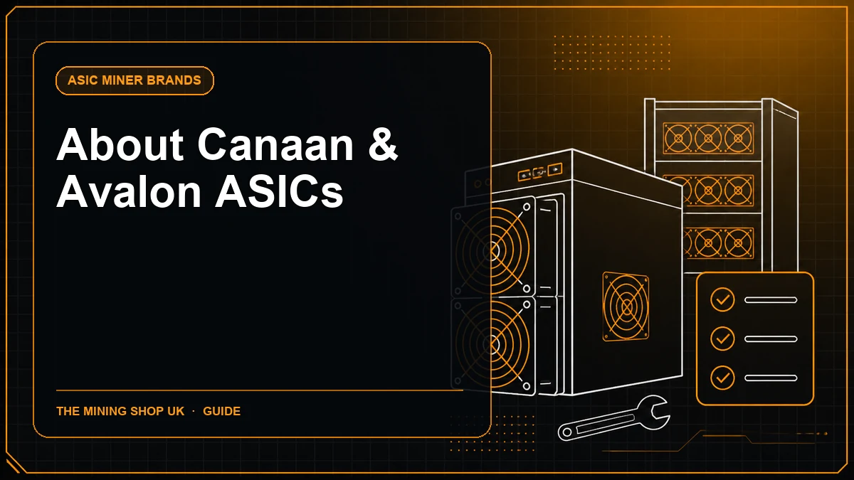 About Canaan & Avalon ASICs guide cover