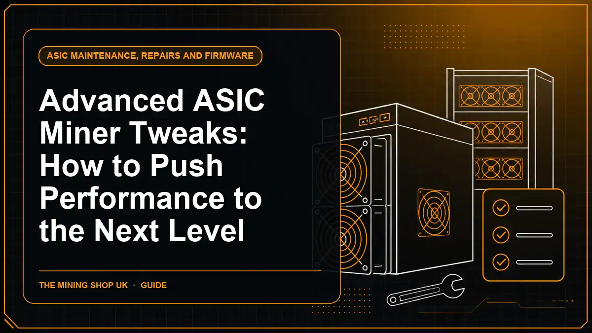Advanced ASIC Miner Tweaks: How to Push Performance to the Next Level guide cover