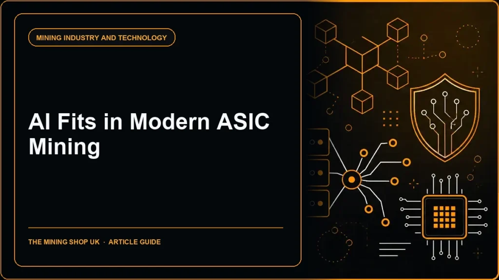 AI fits in modern ASIC mining guide cover