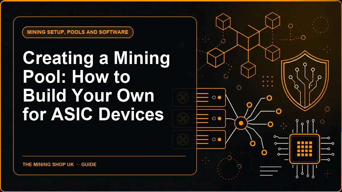 Creating a Mining Pool: How to Build Your Own for ASIC Devices guide cover