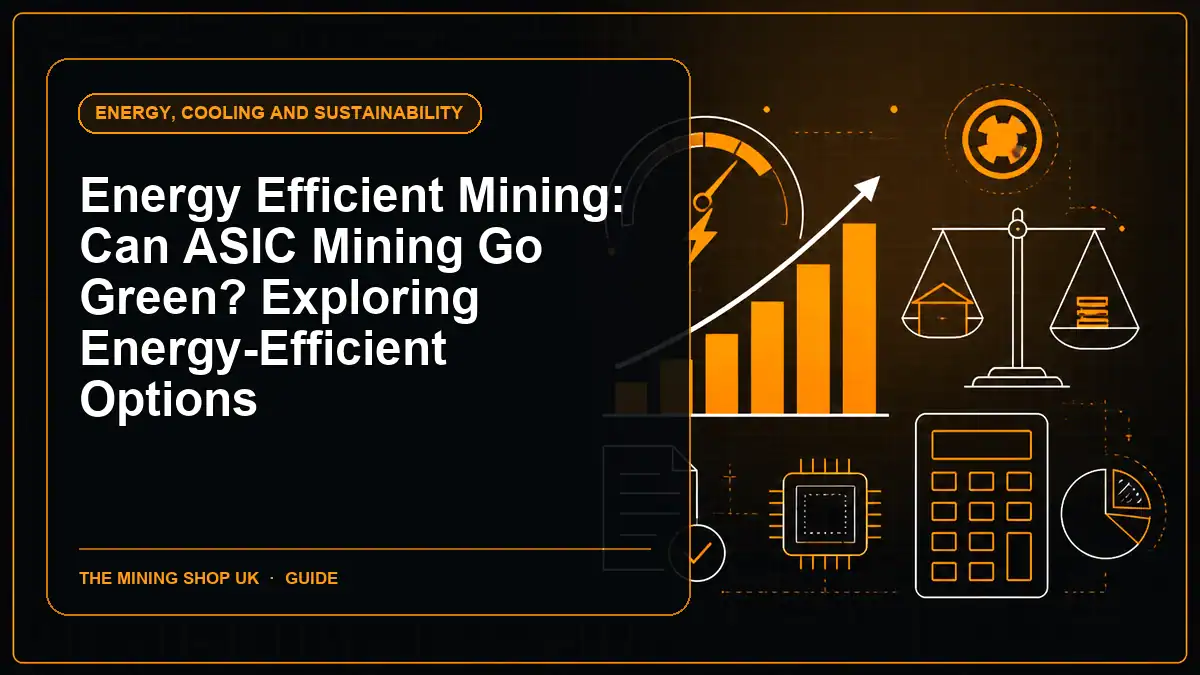 Energy Efficient Mining: Can ASIC Mining Go Green? Exploring Energy-Efficient Options guide cover