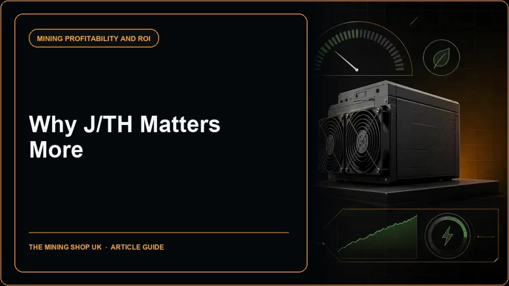 ASIC miner efficiency vs hashrate guide cover