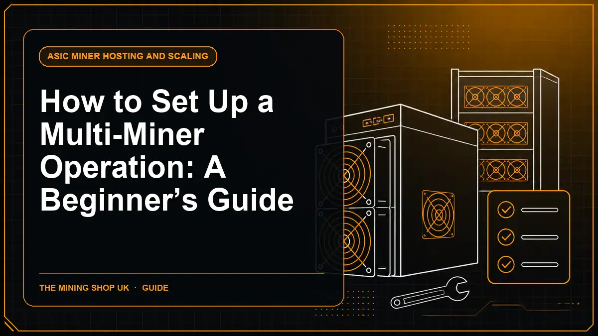 How to Set Up a Multi-Miner Operation: A Beginner’s Guide guide cover