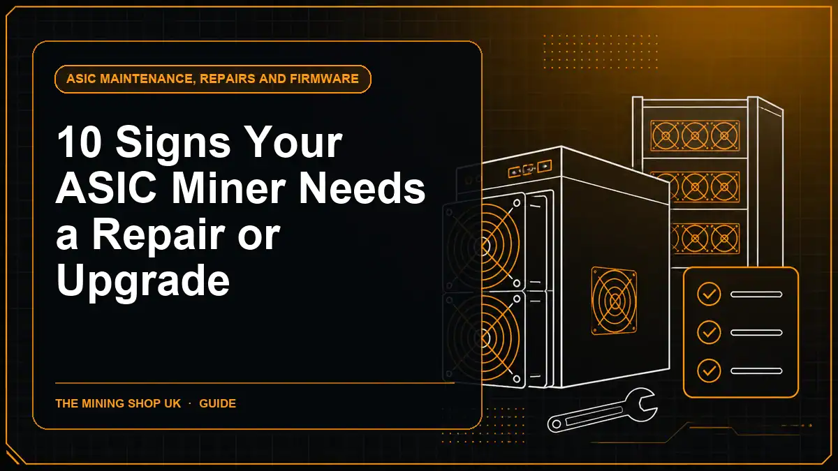 10 Signs an ASIC Miner Needs Repair or Replacement