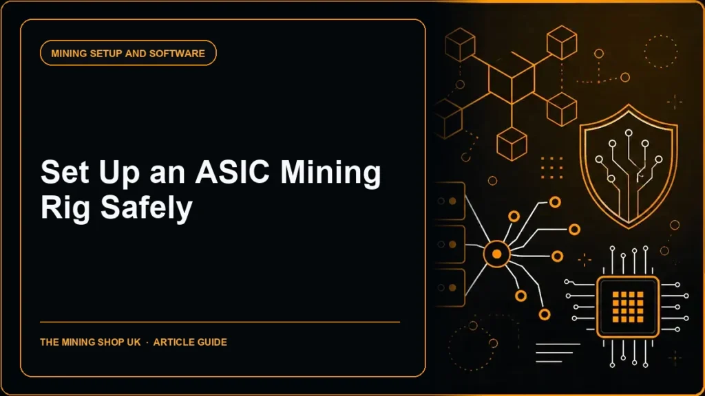 setting up an ASIC mining rig guide cover