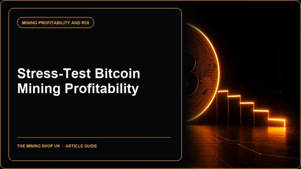 Bitcoin mining profitability guide cover