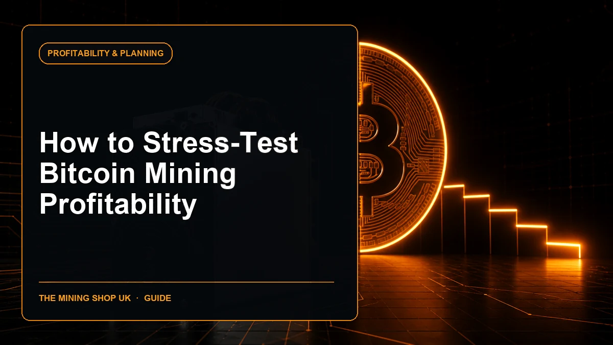 Bitcoin mining profitability guide cover