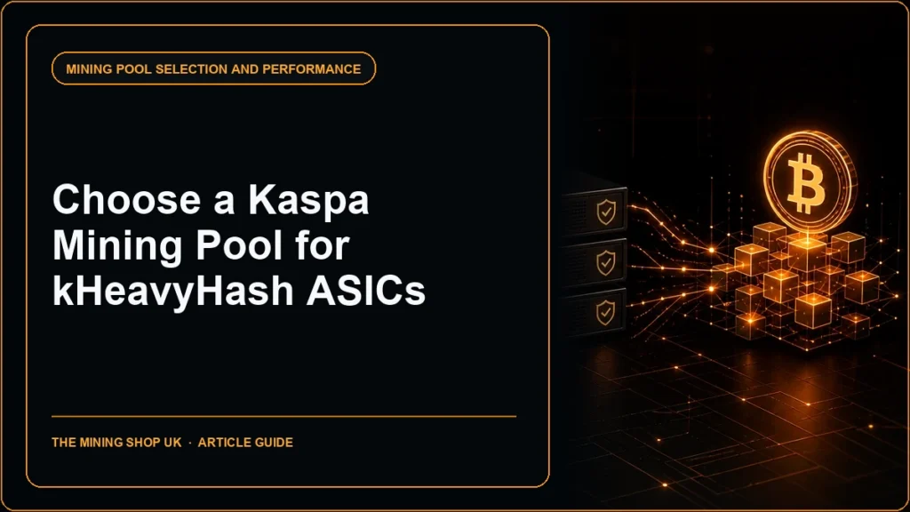 Kaspa mining pool guide cover