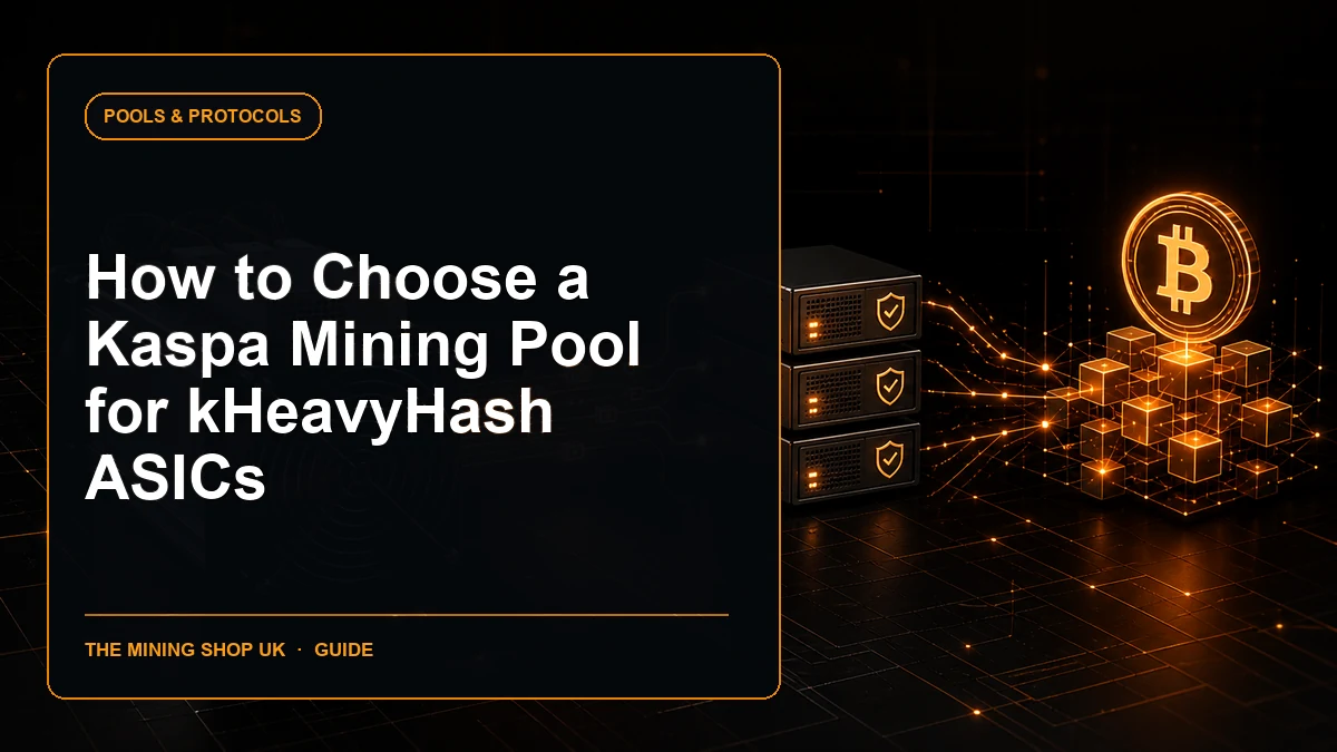 Kaspa mining pool guide cover