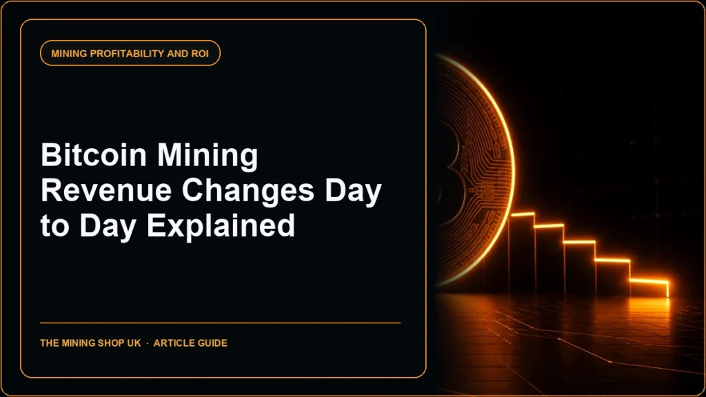Bitcoin mining revenue guide cover