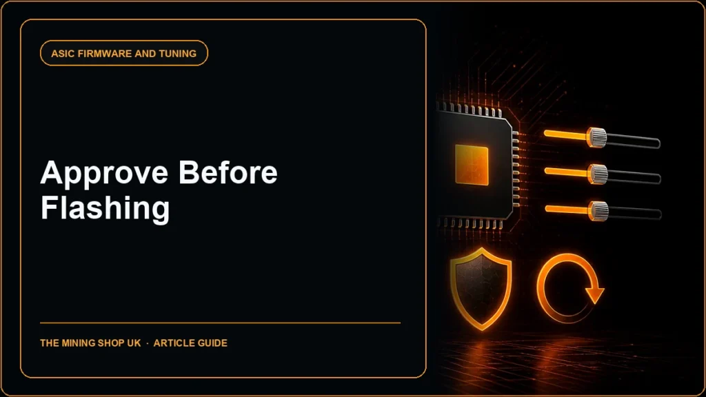 ASIC firmware preflight evidence guide cover