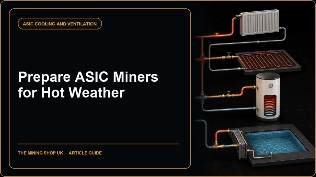 ASIC mining in hot weather guide cover