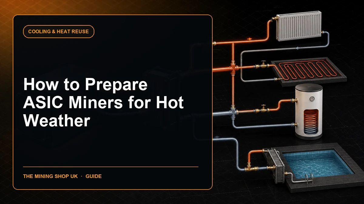 ASIC mining in hot weather guide cover