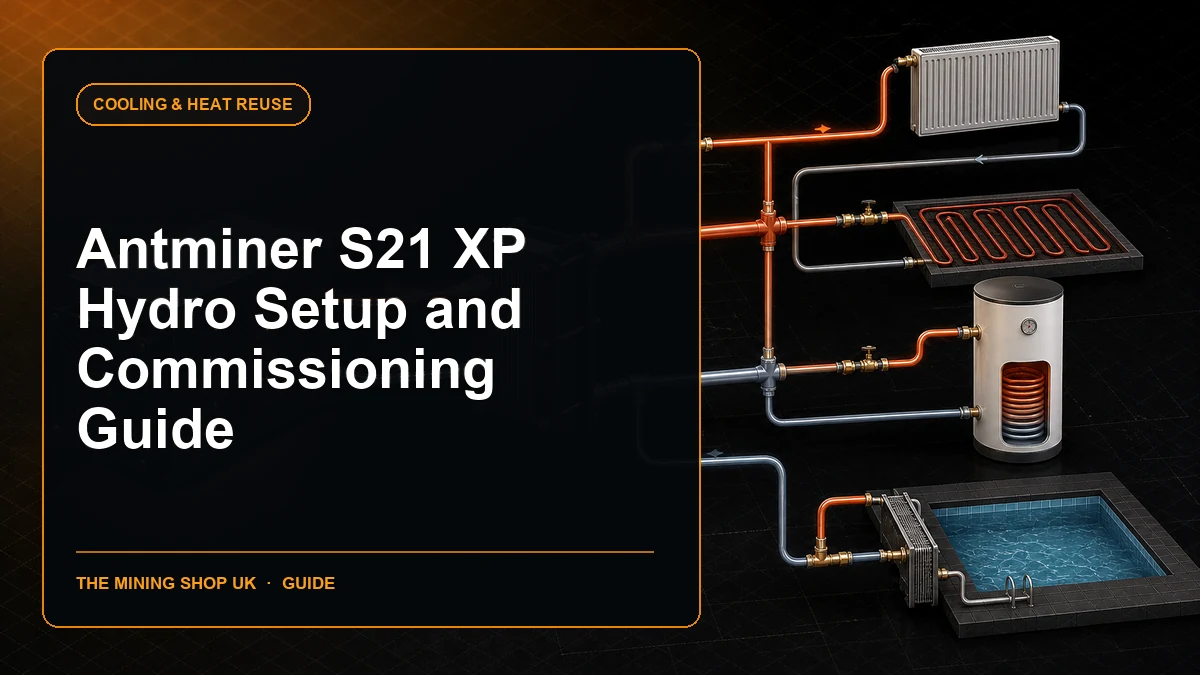 Antminer S21 XP Hydro setup guide cover