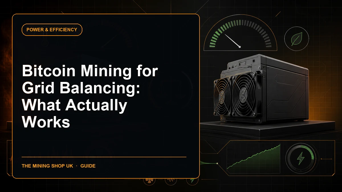 Bitcoin mining for grid balancing guide cover