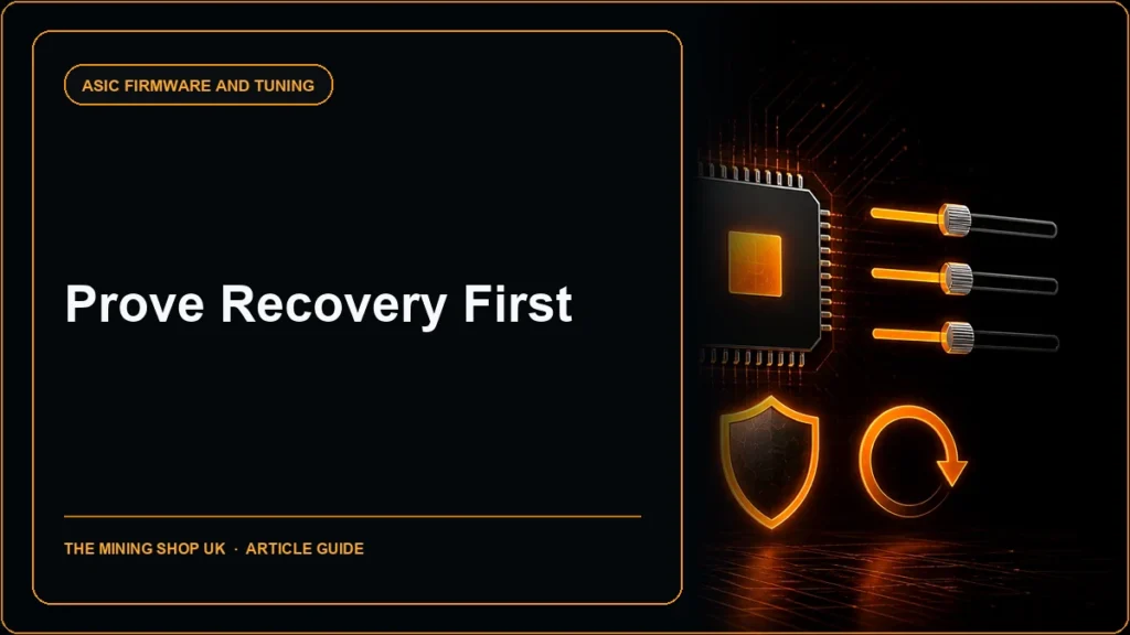 Antminer firmware rollback drill guide cover