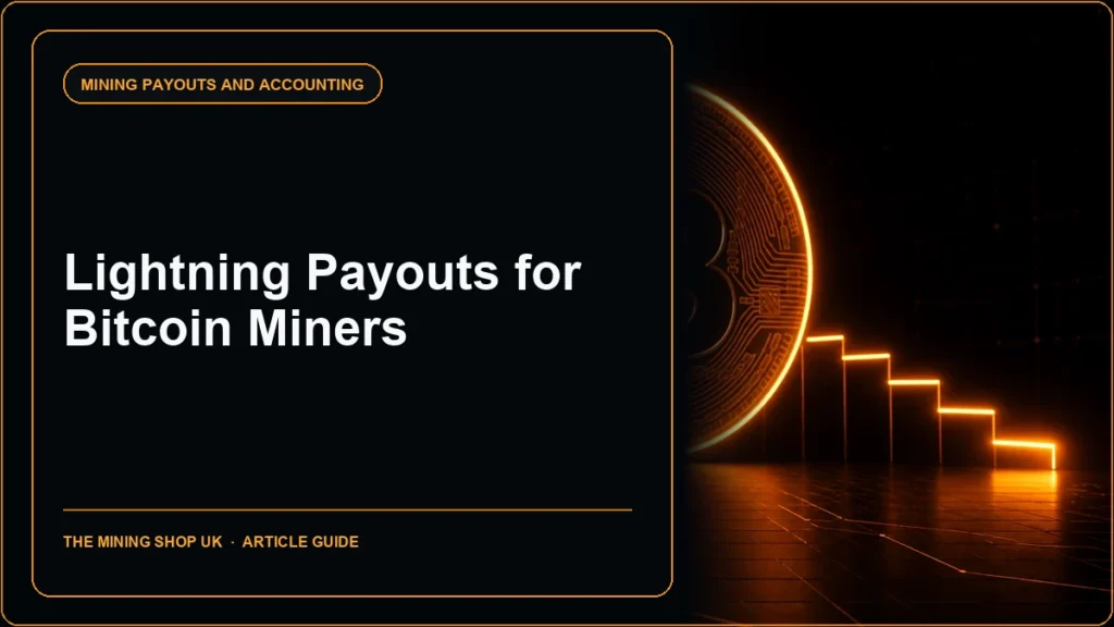 Lightning payouts for Bitcoin miners guide cover